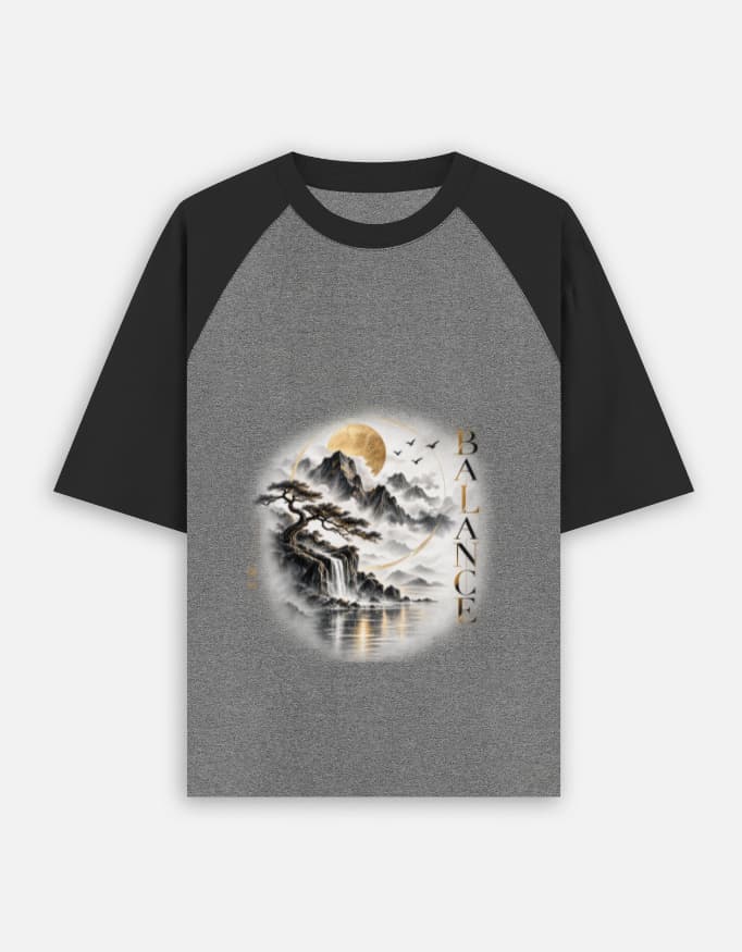 Unisex Oversized Raglan