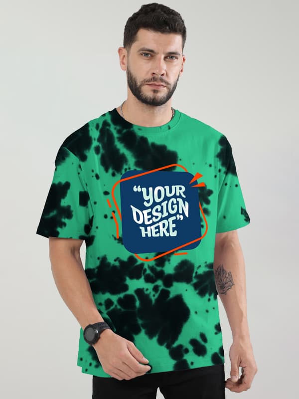 Rare Ember Unisex Tie Dye Oversized T-Shirt