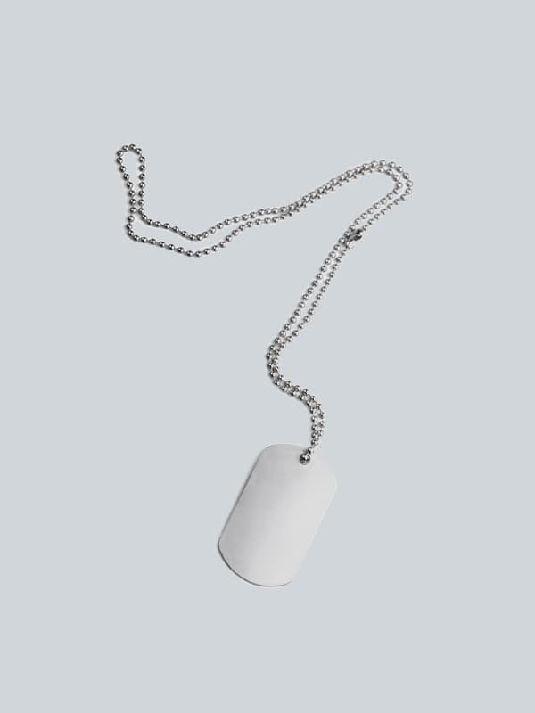 Rare Ember Dog Tag