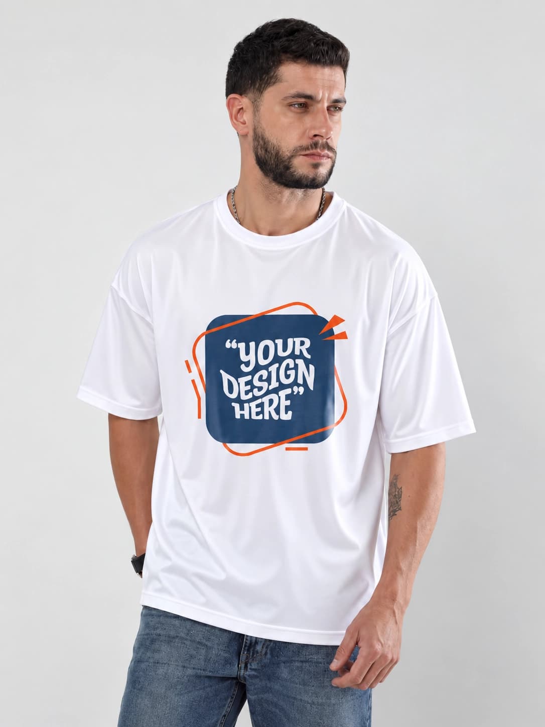 Rare Ember Oversized Jersey T-Shirt