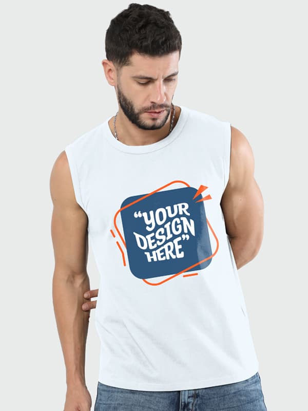 Rare Ember Male Sleeveless T-Shirt