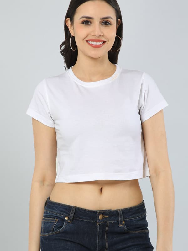 Rare Ember Female AOP Crop Top